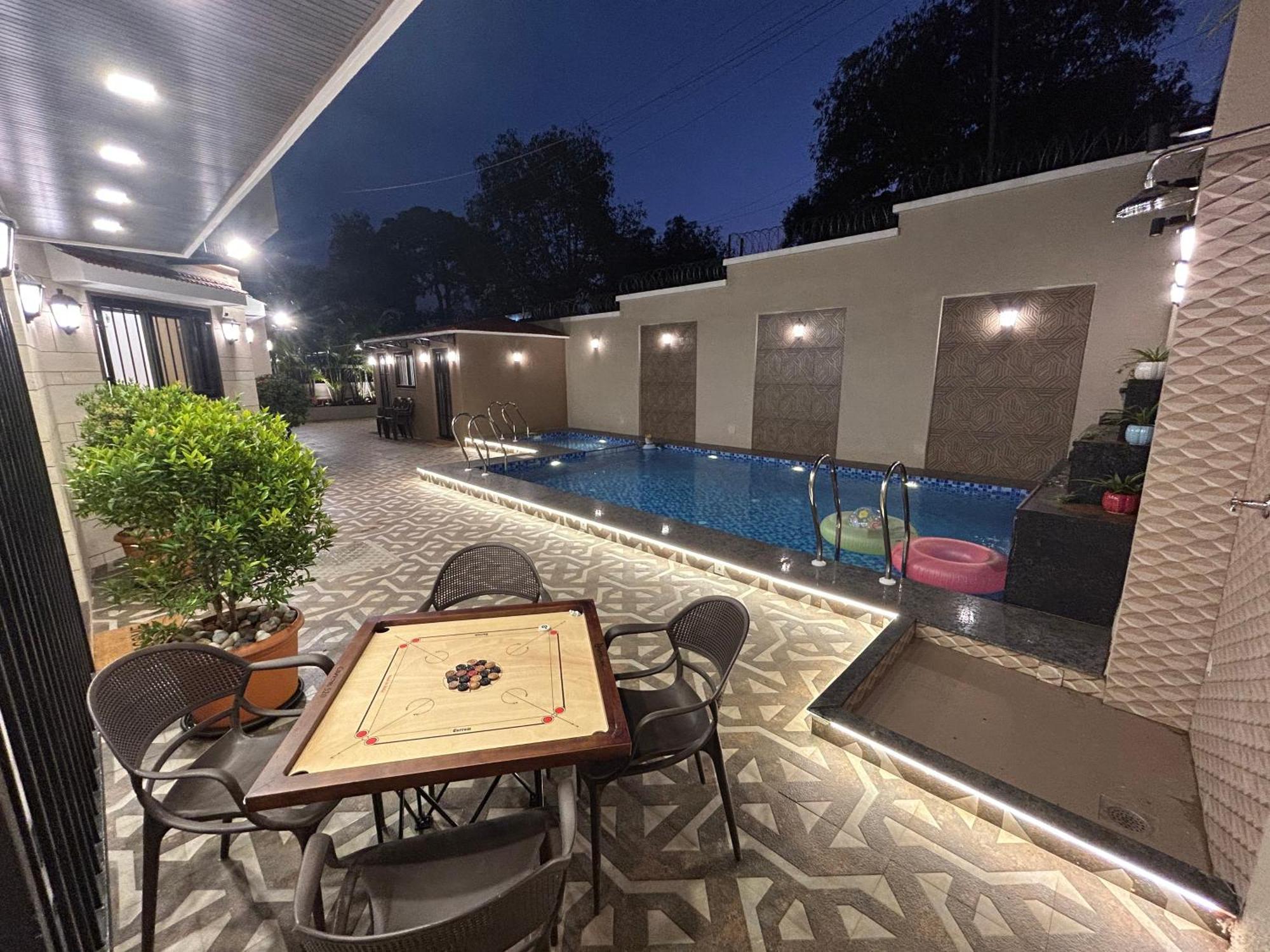 Al Barakah 5 Bhk Private Swimming Pool Villa パンチガニ エクステリア 写真