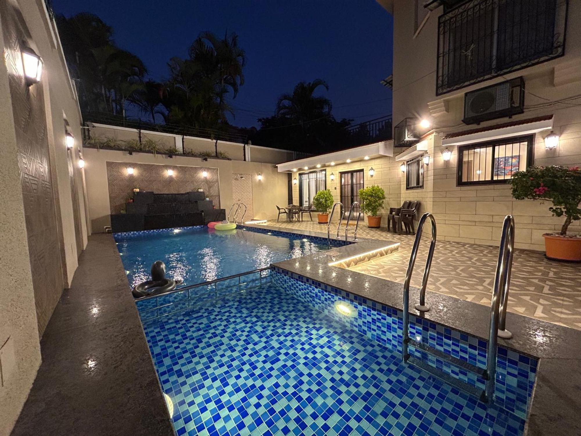 Al Barakah 5 Bhk Private Swimming Pool Villa パンチガニ エクステリア 写真