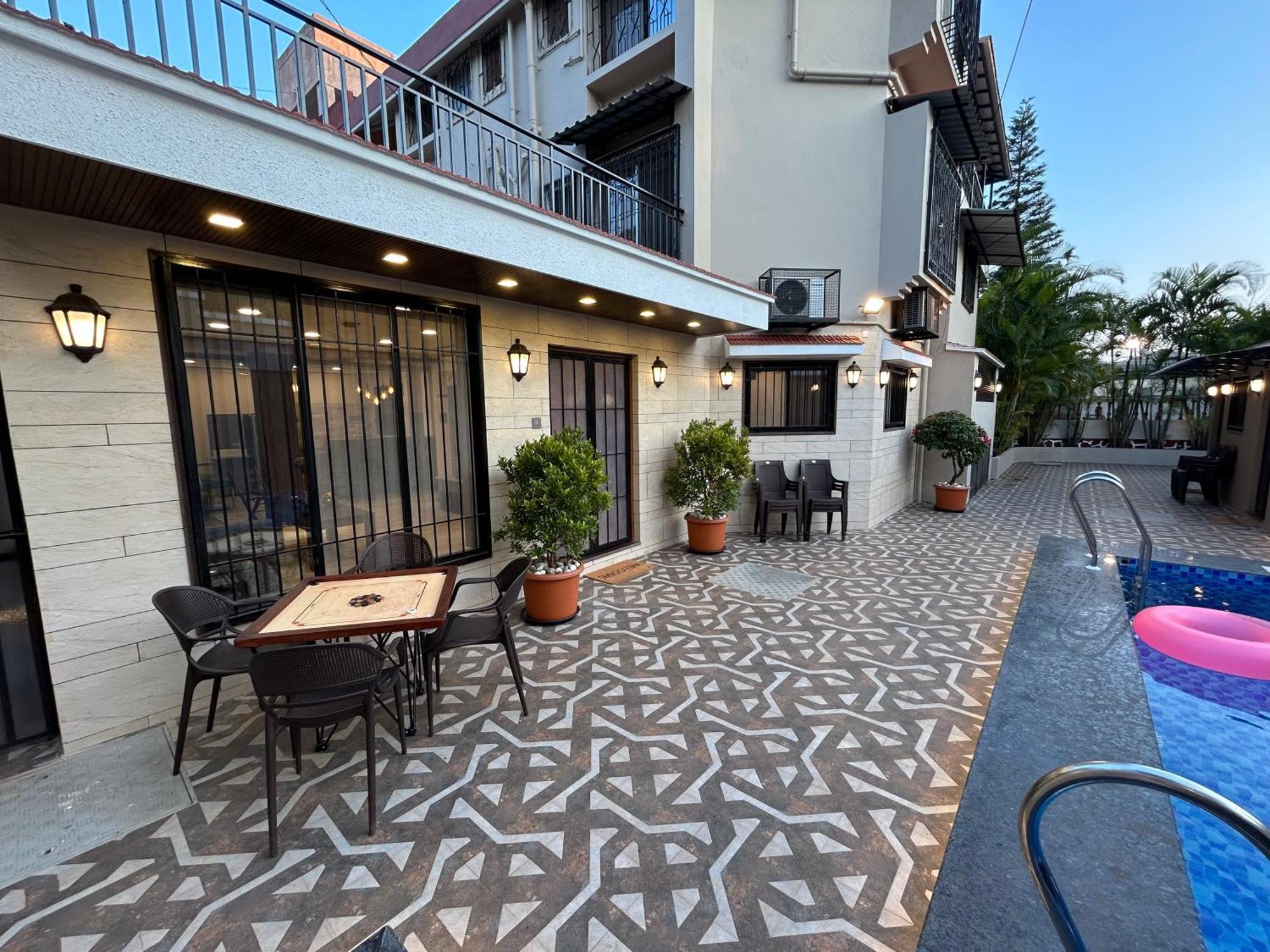Al Barakah 5 Bhk Private Swimming Pool Villa パンチガニ エクステリア 写真