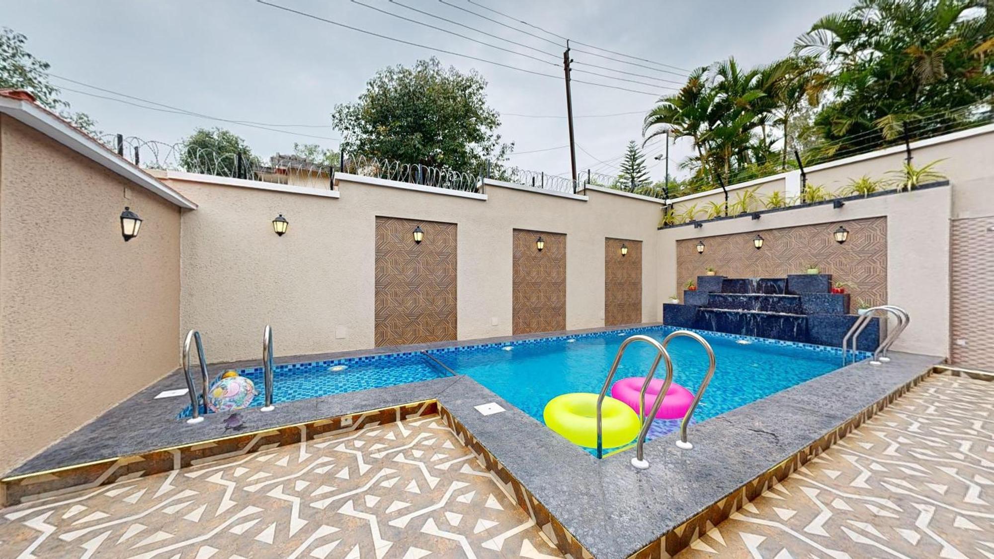 Al Barakah 5 Bhk Private Swimming Pool Villa パンチガニ エクステリア 写真