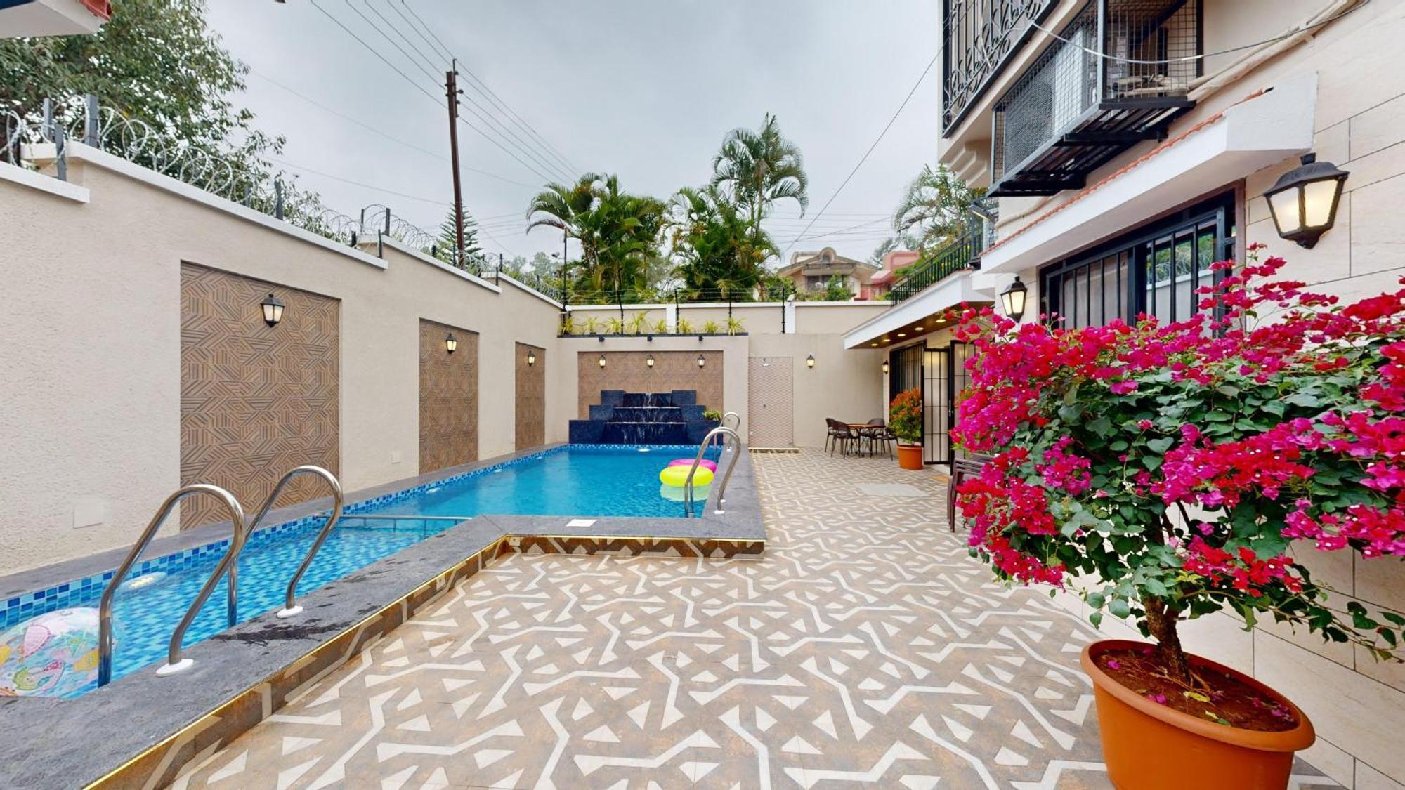 Al Barakah 5 Bhk Private Swimming Pool Villa パンチガニ エクステリア 写真